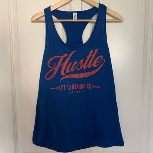 Hustle Women's Racerback Tank - LFT Clothing Co.